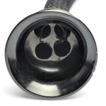 horn view of ear trumpet