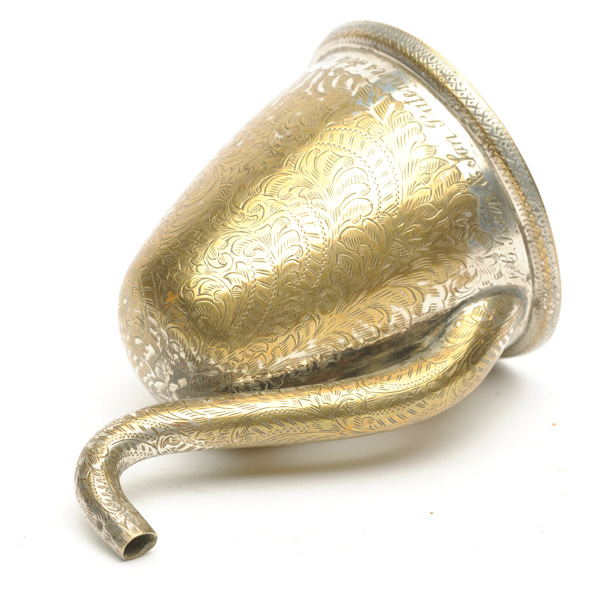 picture shows london dome ear trumpet @ EarTrumpets.com