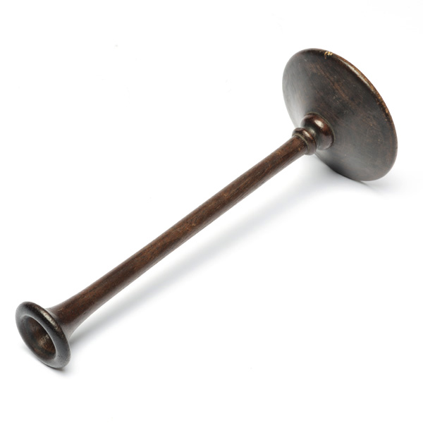 picture shows stethoscope ear trumpet @ EarTrumpets.com