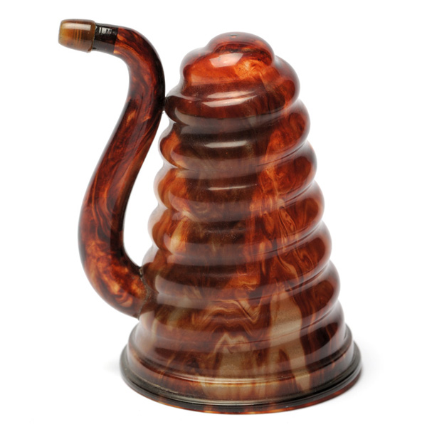 picture shows beehive ear trumpet @ EarTrumpets.com