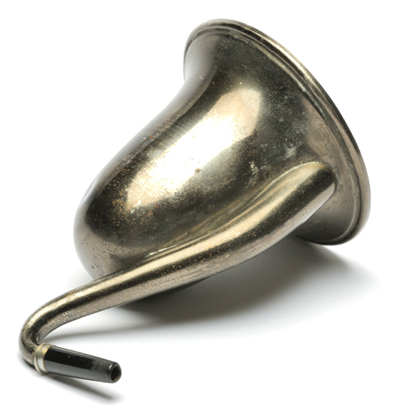 picture shows london dome ear trumpet @ EarTrumpets.com