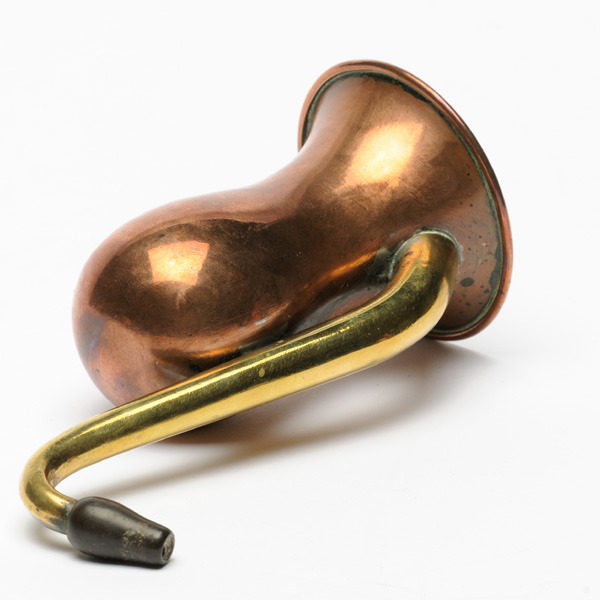 picture shows london dome ear trumpet @ EarTrumpets.com