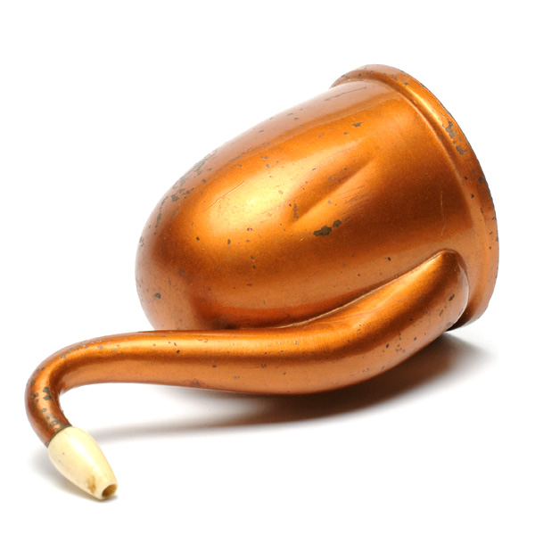 picture shows london dome ear trumpet @ EarTrumpets.com