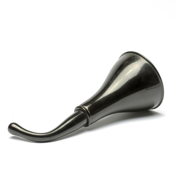 picture shows telescopic 2 pc ear trumpet @ EarTrumpets.com