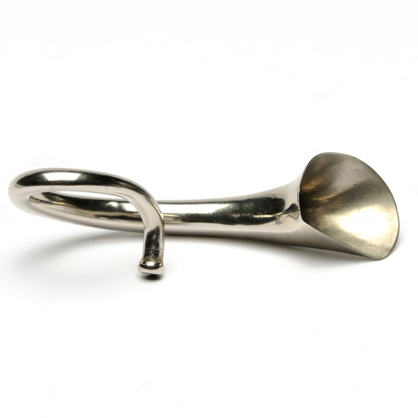 picture shows auricle ear trumpet @ EarTrumpets.com