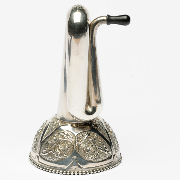 picture shows folded ear trumpet @ EarTrumpets.com