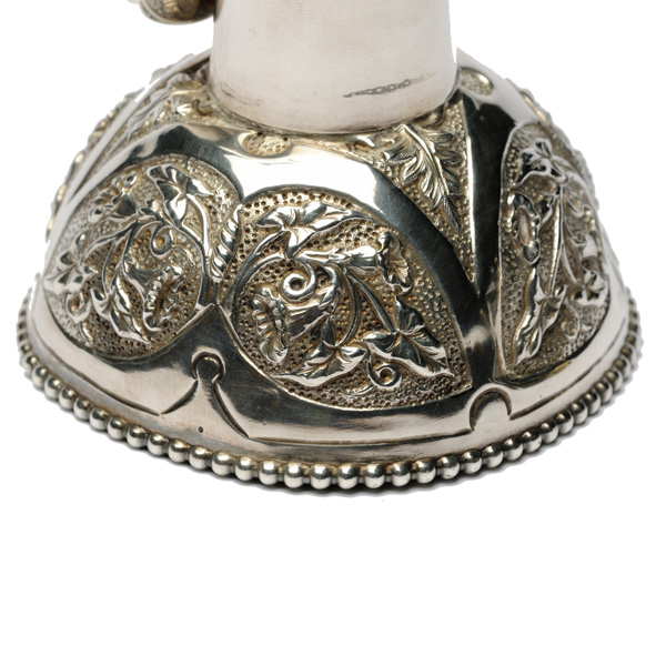 picture shows folded ear trumpet @ EarTrumpets.com